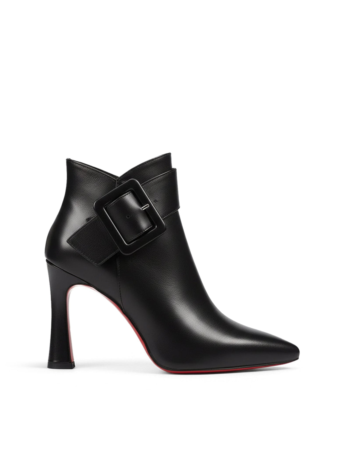 Albertine women's buckle pointed-toe ankle boots
