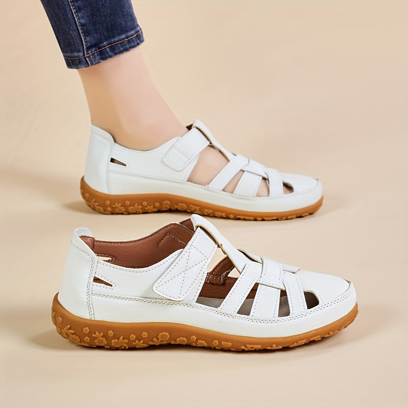 Phyllis – Orthopaedic Woven Strap Comfort Sandals