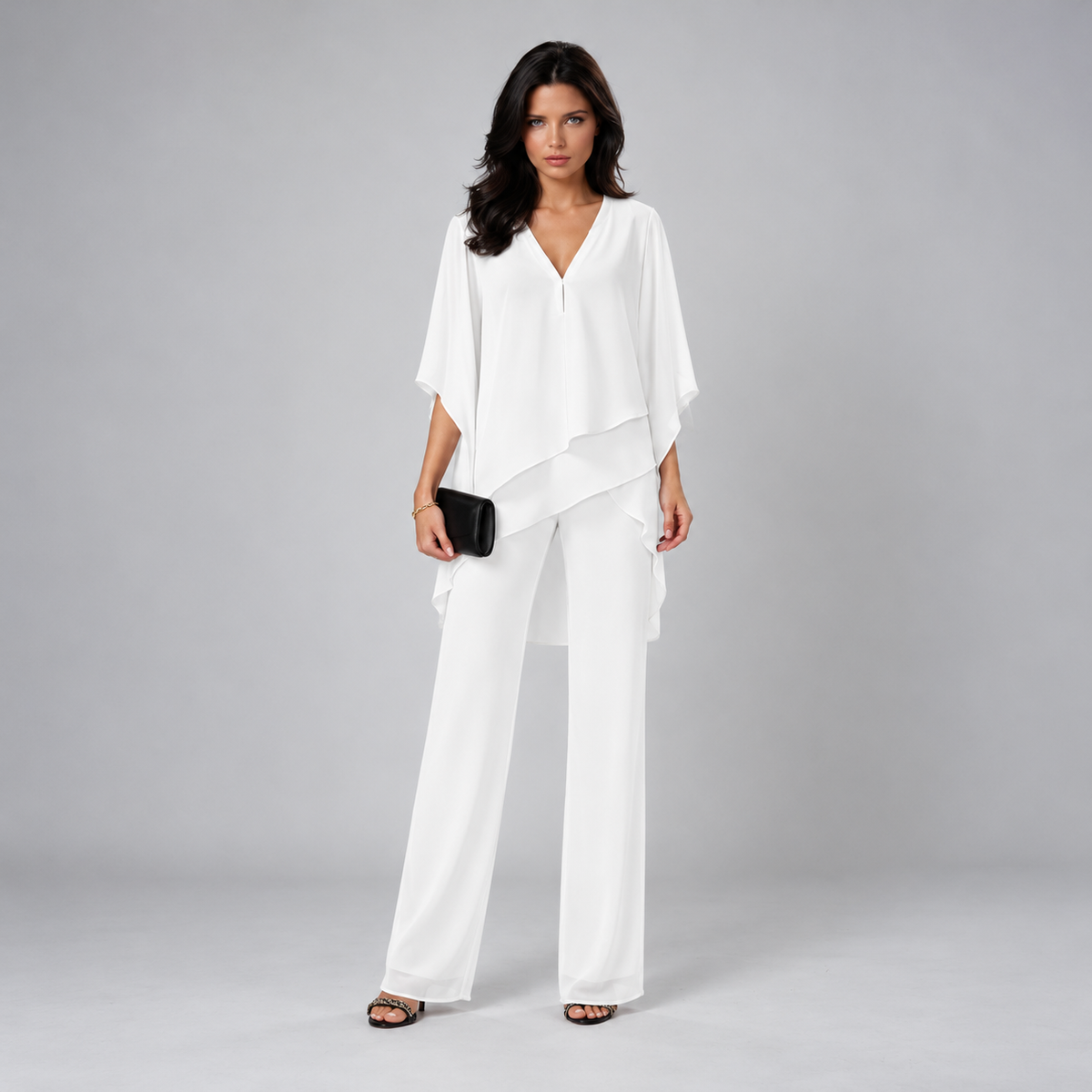 Magdalene two-piece set in White