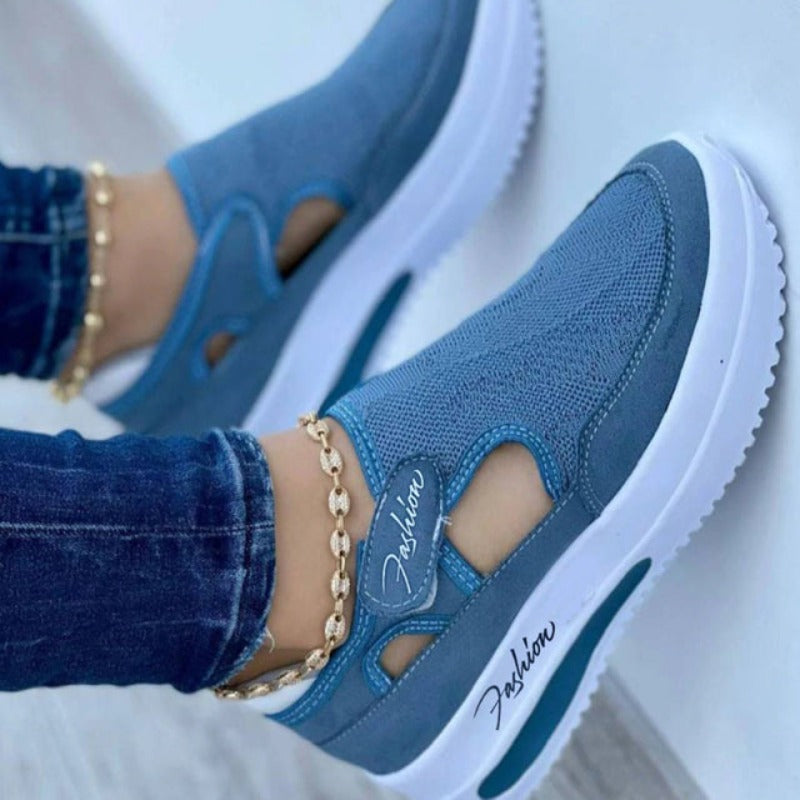Vanessa – Orthopaedic Platform Slip-On Sneakers