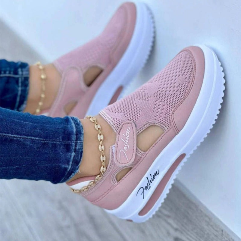 Vanessa – Orthopaedic Platform Slip-On Sneakers