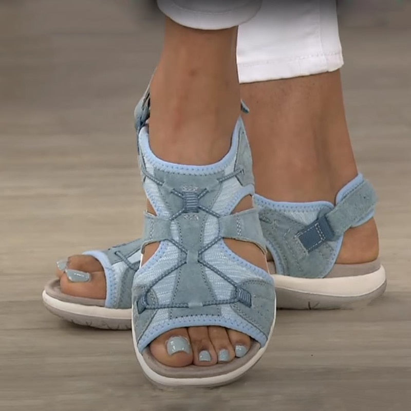 Carys – Orthopaedic Bungee Lace Sport Sandals