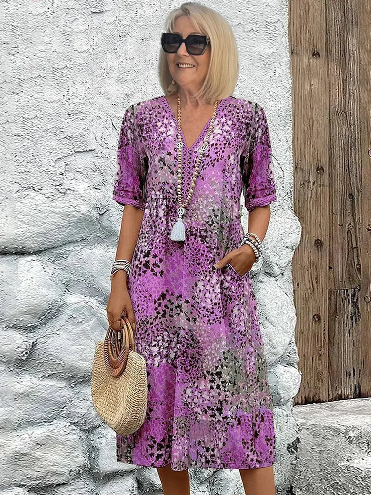 Talia | Vibrant summer dress