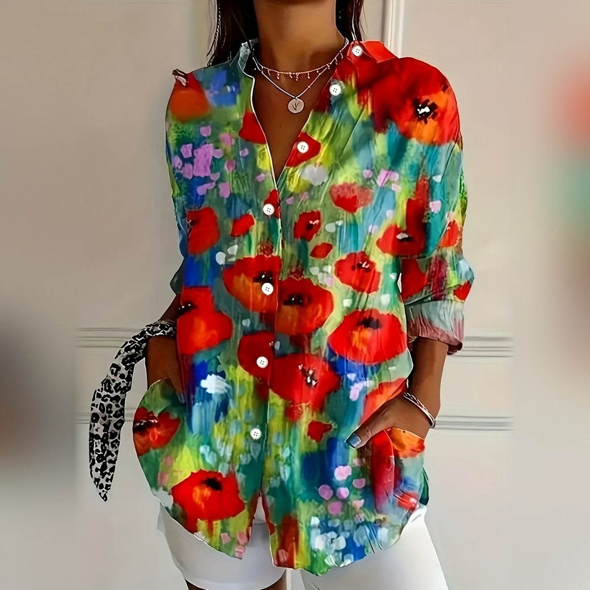 Dulcie in Bright Poppy