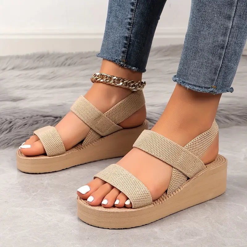 Tessa™ | Flexible wedge sandals