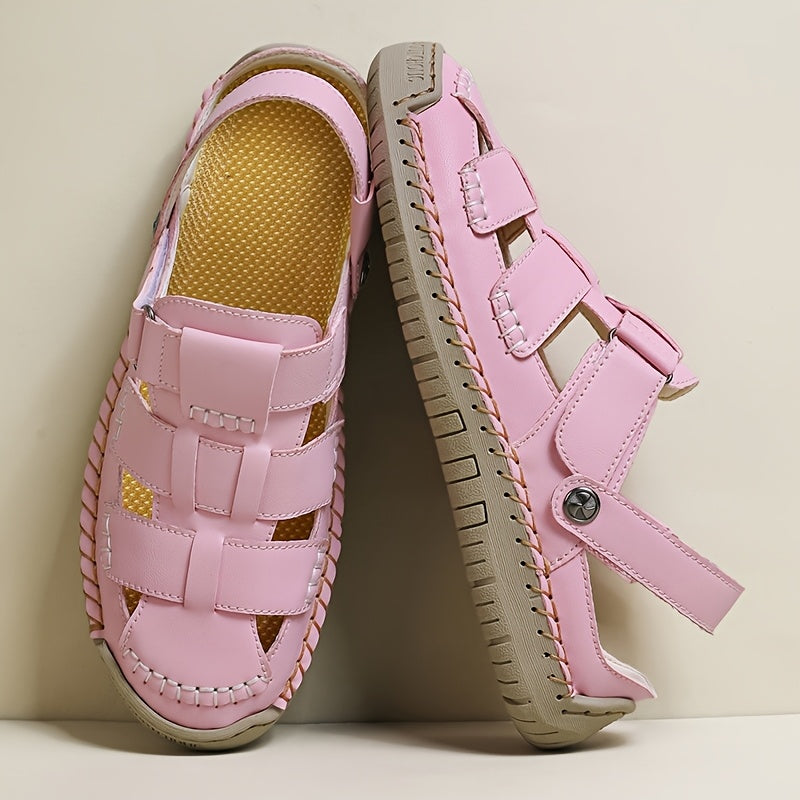 Rhonda – Orthopaedic Closed-Toe Fisherman Sandals