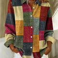Merritt | Women's Vintage Patchwork Button Shirt