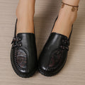 Rhoda | Women's Orthopaedic Floral Detail Comfort Loafers
