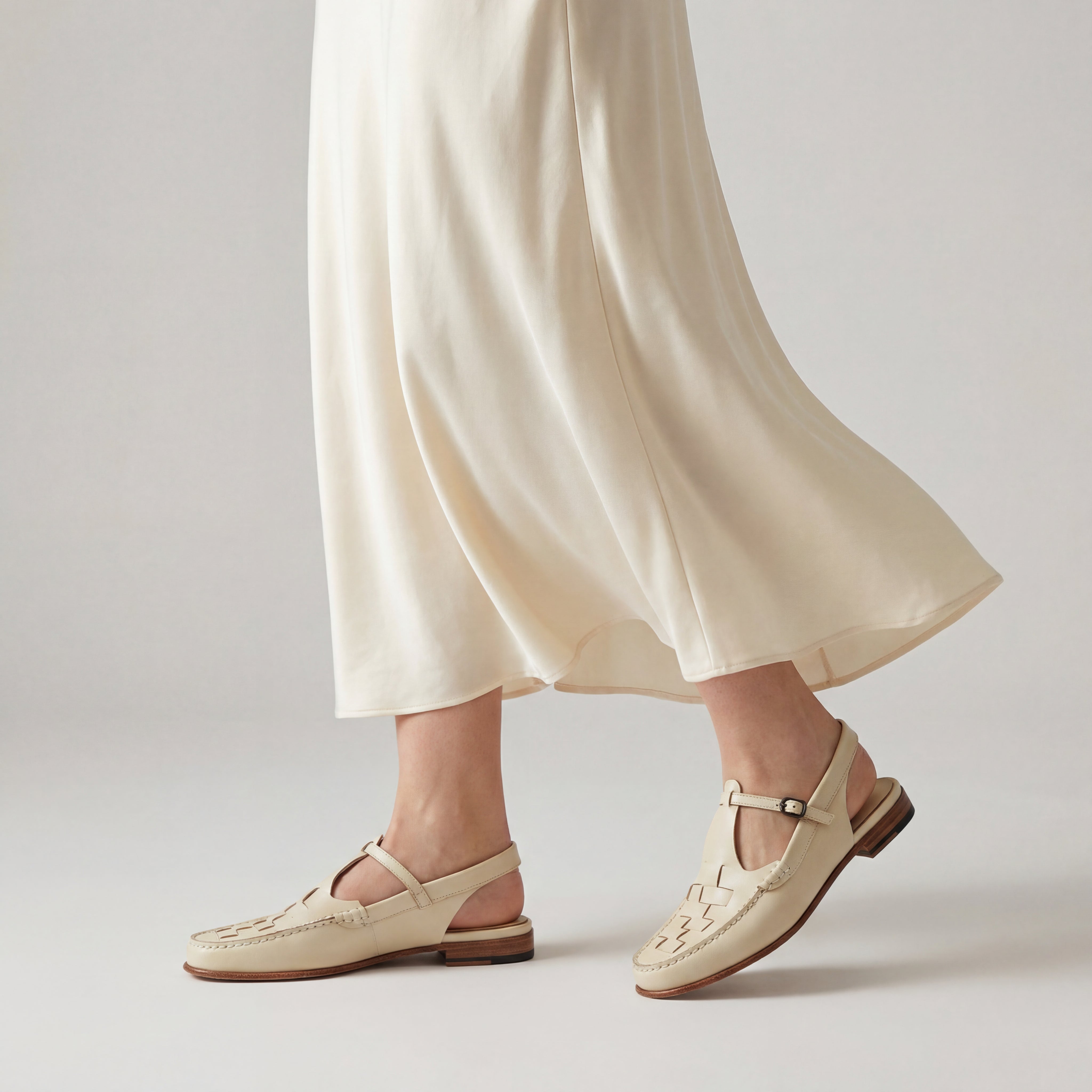 Palermo | Braided Slingback Loafers