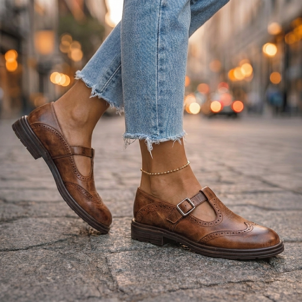 Beatrice | Brogue Mary Janes