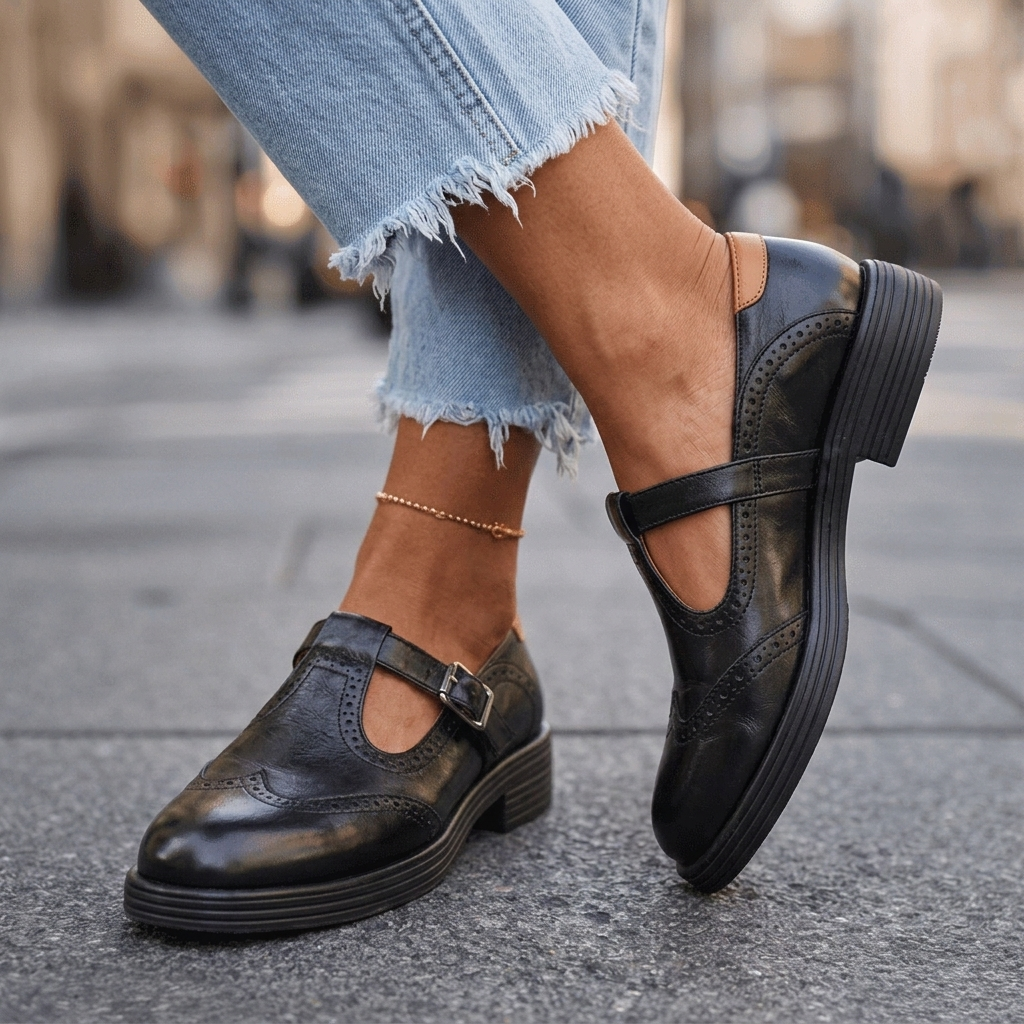 Beatrice | Brogue Mary Janes