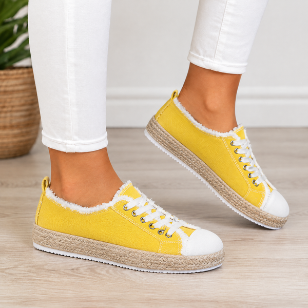 Iris™ | Orthopedic Comfort Sneakers - Yellow