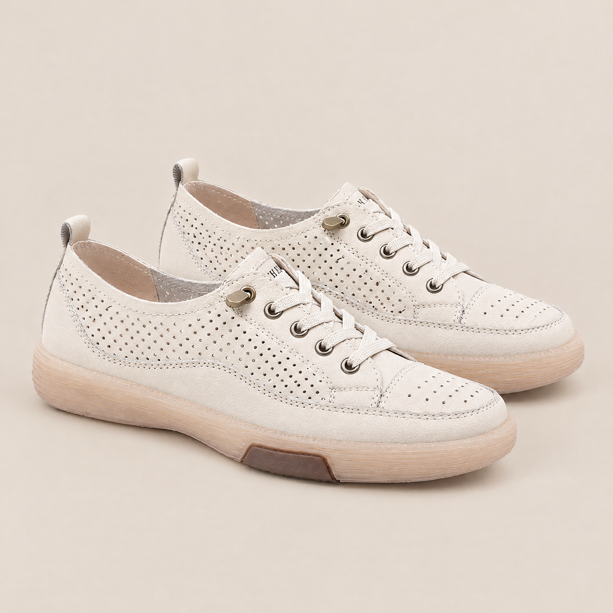 Freya™ | Orthopedic Comfort Loafers - 967-1 Beige Cutout