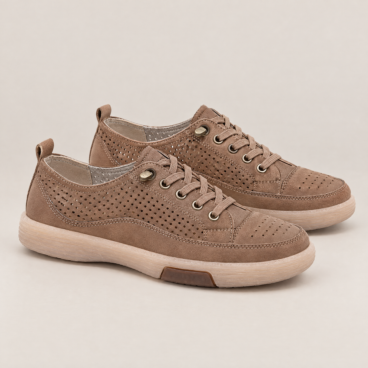 Freya™ | Orthopedic Comfort Loafers - 967-1 Brown Cutout