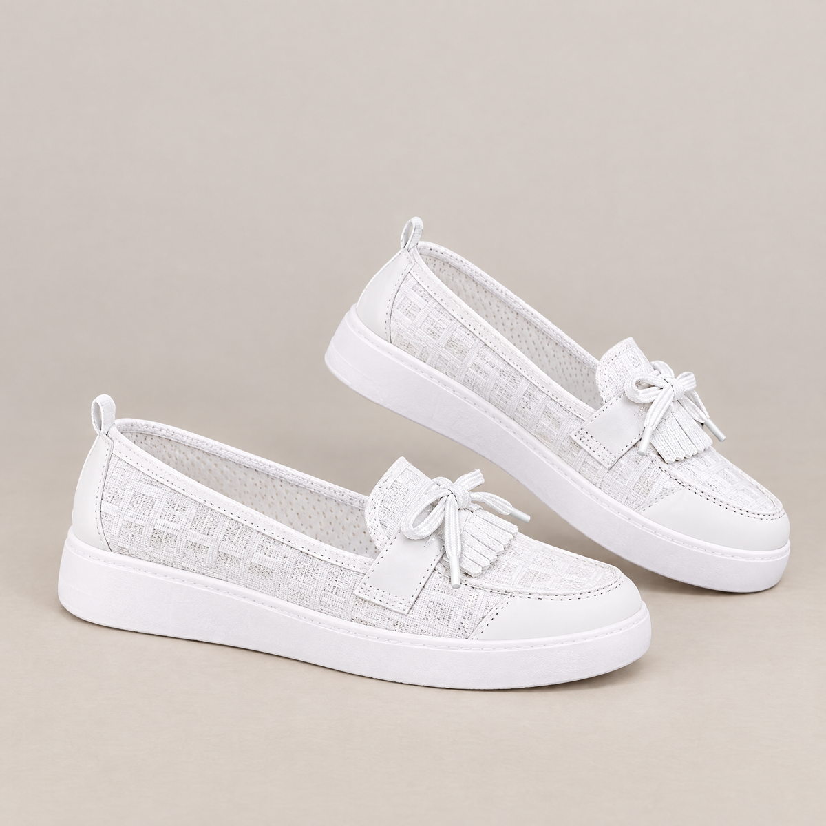 Pearl™ | Orthopedic Comfort Flats - White