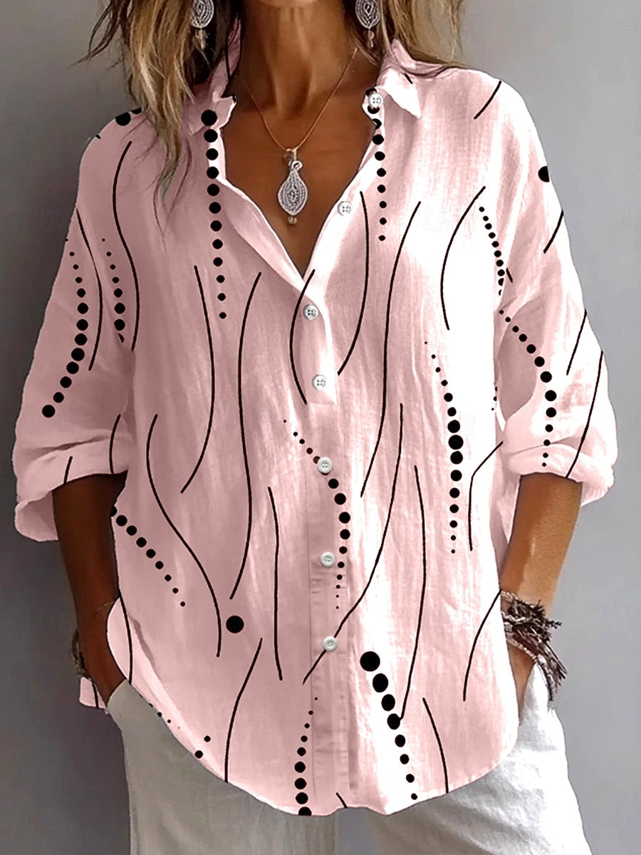 Kristen™ | Artistic Everyday Comfort Blouse