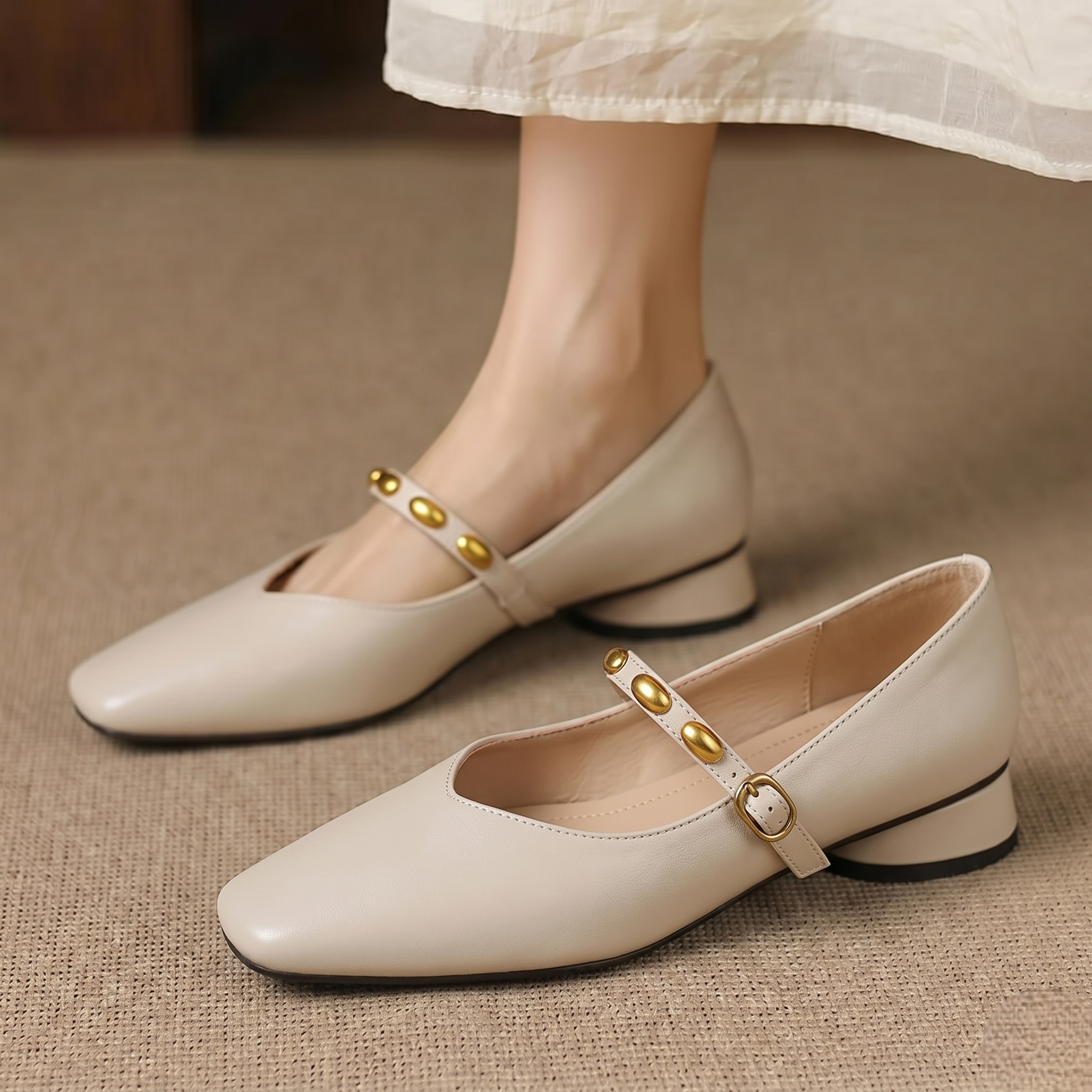Zyra | Elegant Mary Jane Flats