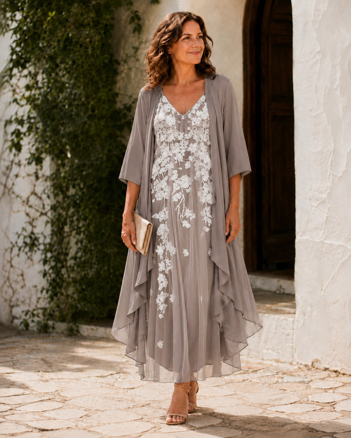 Julia | Romantic Layered Occasion Dress