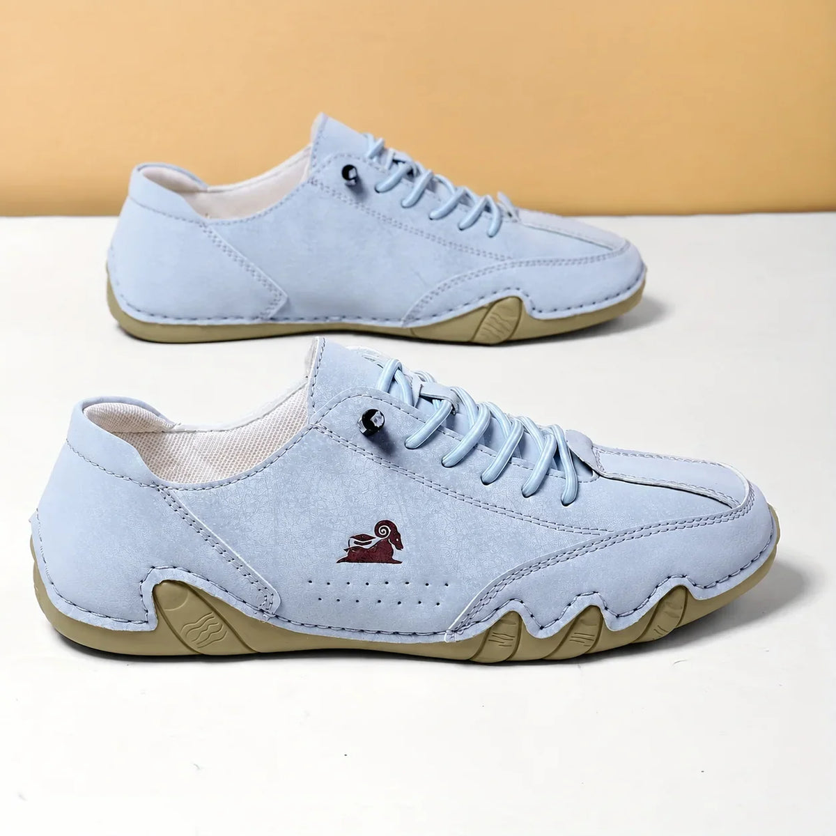 Miranda – Orthopaedic Wave-Sole Lace-Up Sneakers