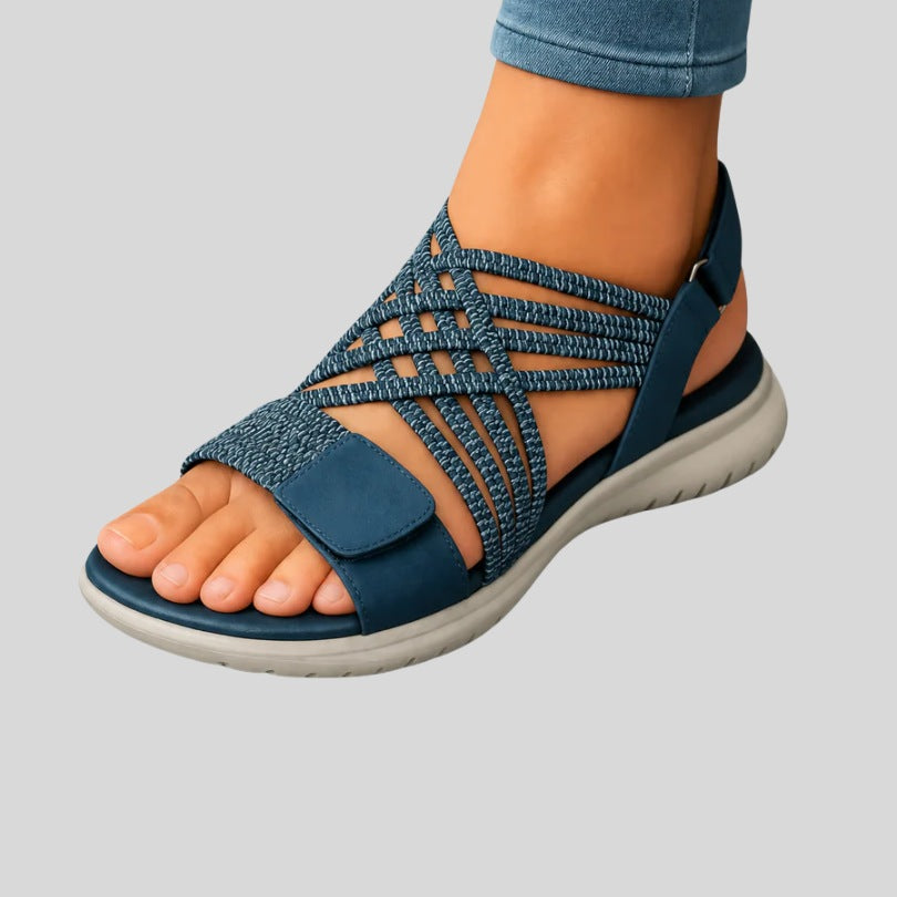 Monique sandals worn