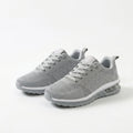 Trudy | Women's Orthopaedic Grey Knit Lace-Up Sneakers