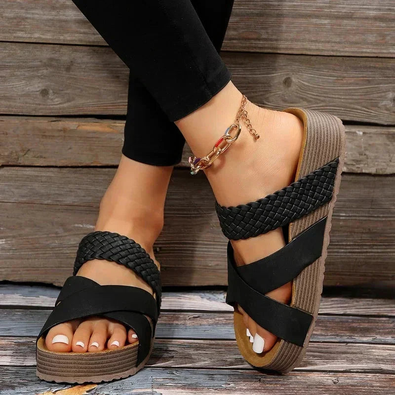 Rosalie™ | Orthopaedic leather sandals