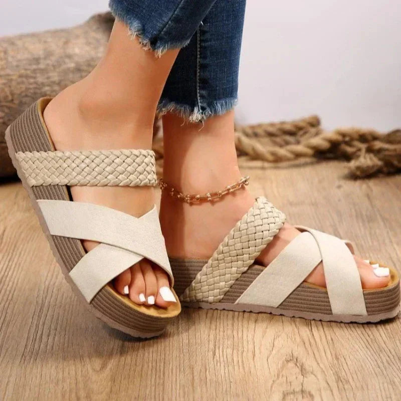 Rosalie™ | Orthopaedic leather sandals