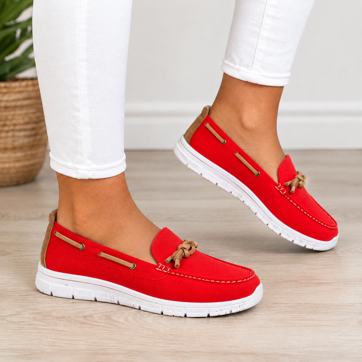 Odette™ | Orthopedic Comfort Loafers - Red