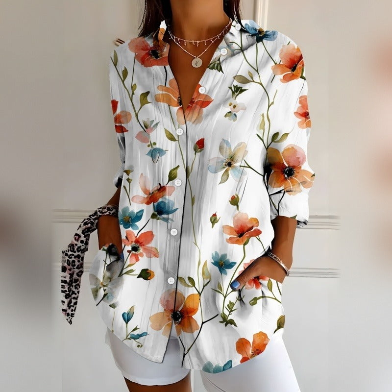 Ottoline in White Floral