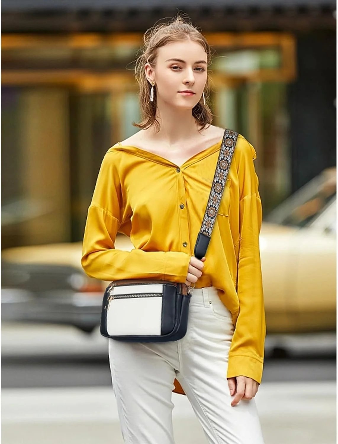 Hannelore | Adjustable Shoulder Bag with Crossbody Strap
