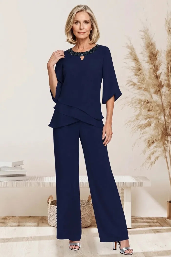 Scarlett | Loose-Fit Formal Pant Set