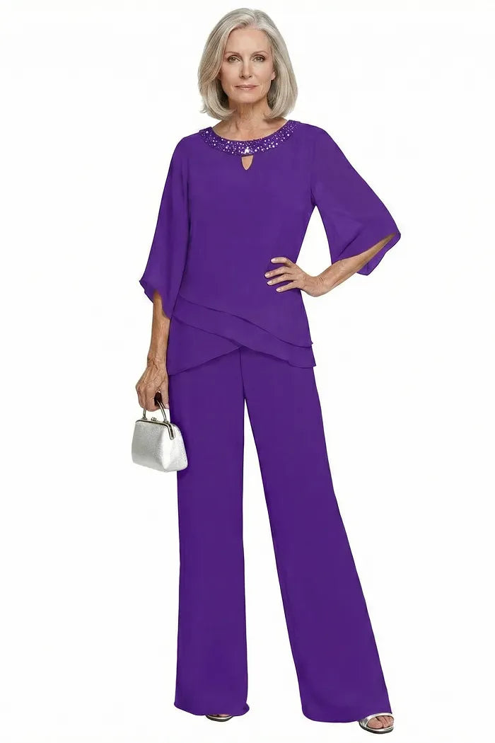 Scarlett | Loose-Fit Formal Pant Set