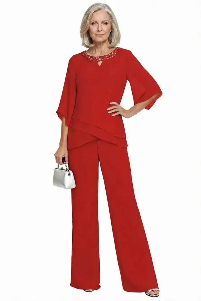 Scarlett | Loose-Fit Formal Pant Set