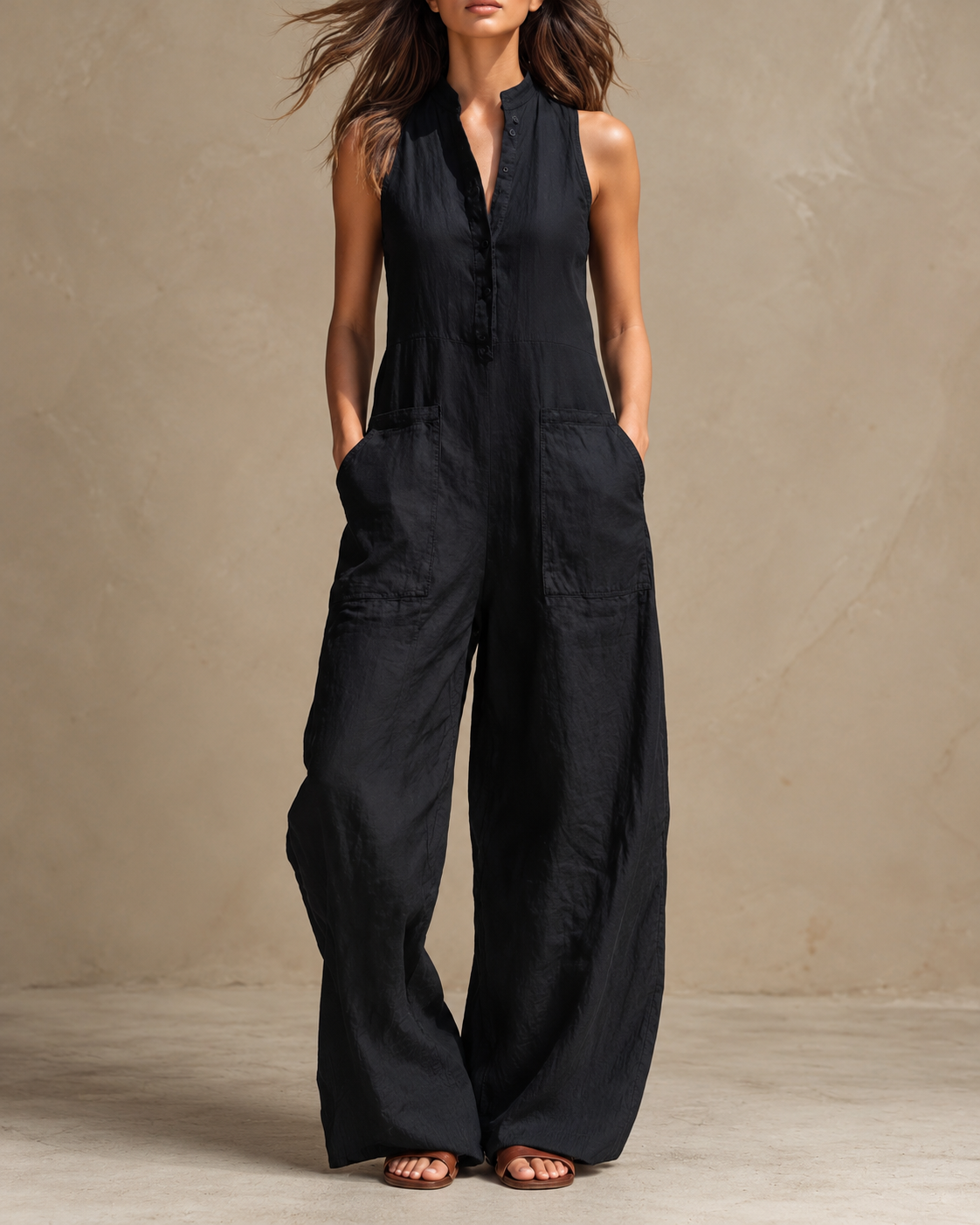 Sleeveless Overall