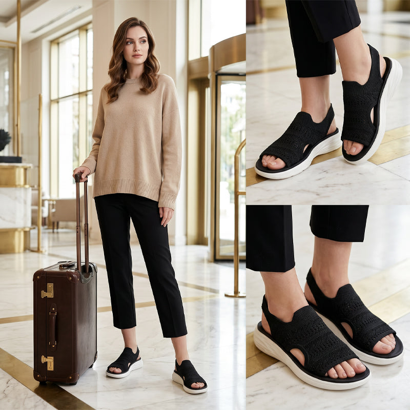 Tina™ Breathable Knit Platform Sandals