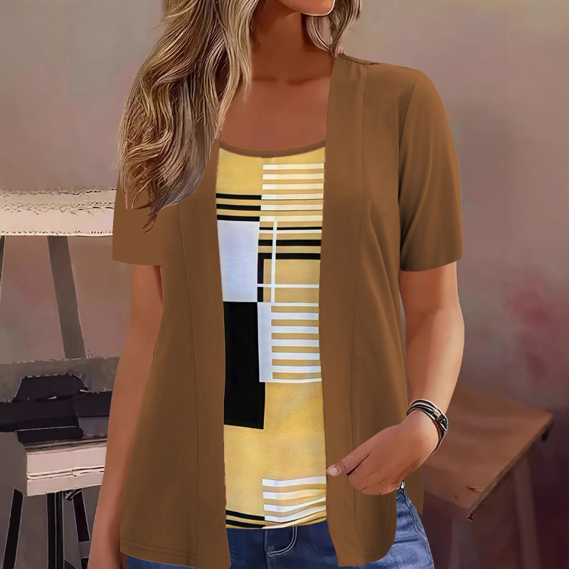 Mila | Figure-Flattering Layered Blouse