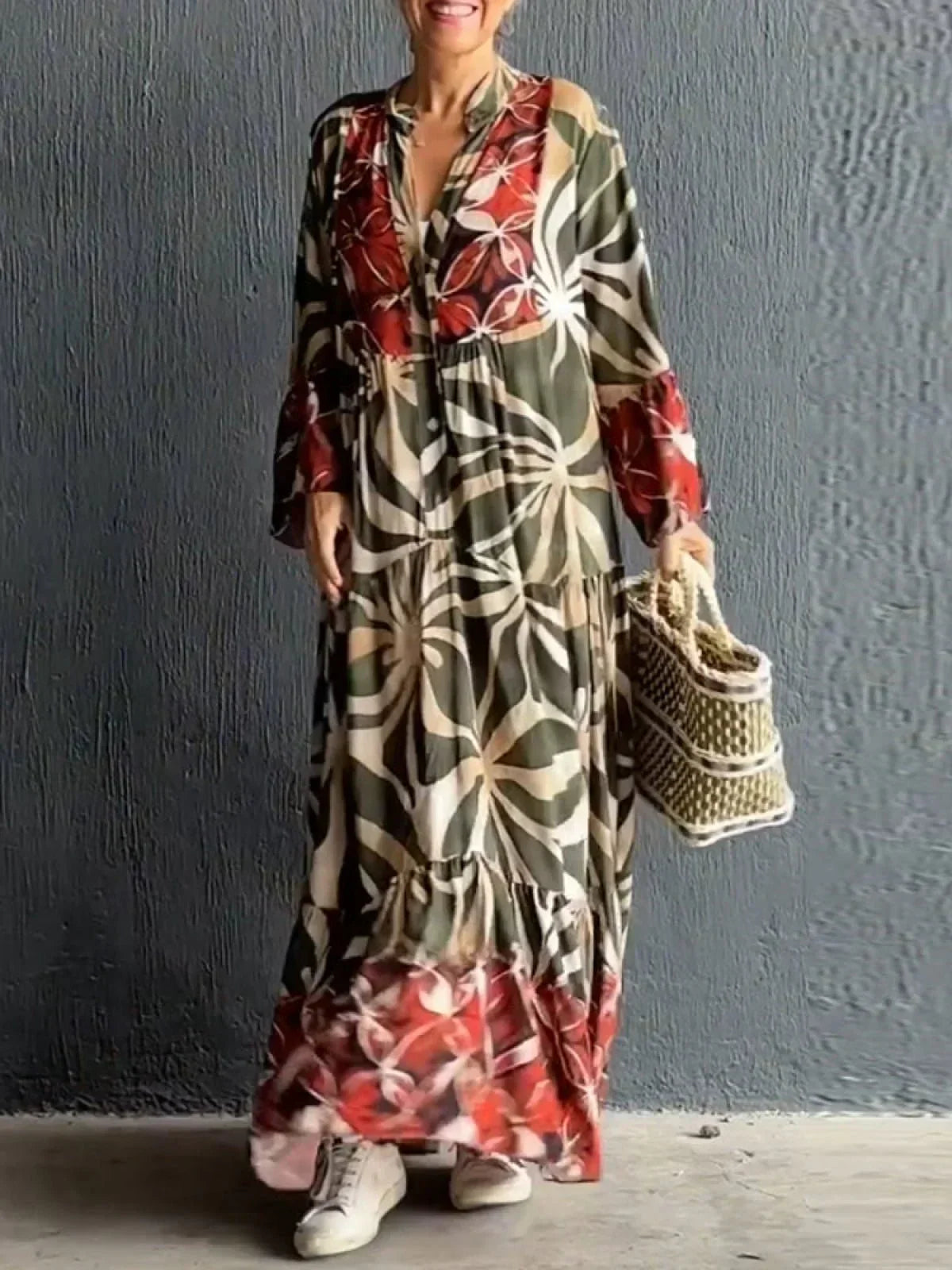 Giselle | Flowing boho dress