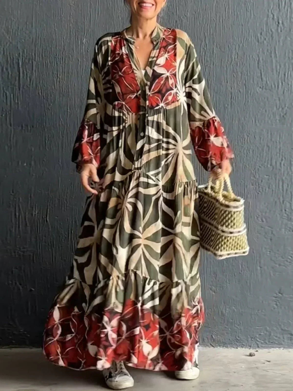 Giselle | Flowing boho dress
