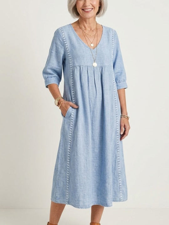 Original dress photograph accurately cropped, no padding